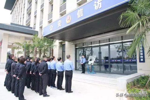 蒲城县人民检察院派驻县公安局案件管理中心检察室正式揭牌成立（图）