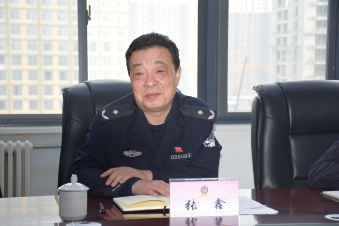 渭南市公安局党委委员、副局长张鑫深入蒲城县公安局督导重点工作